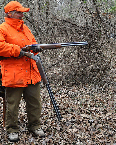 Jan keeps an extra shotgun at the ready--just in case. ;-)