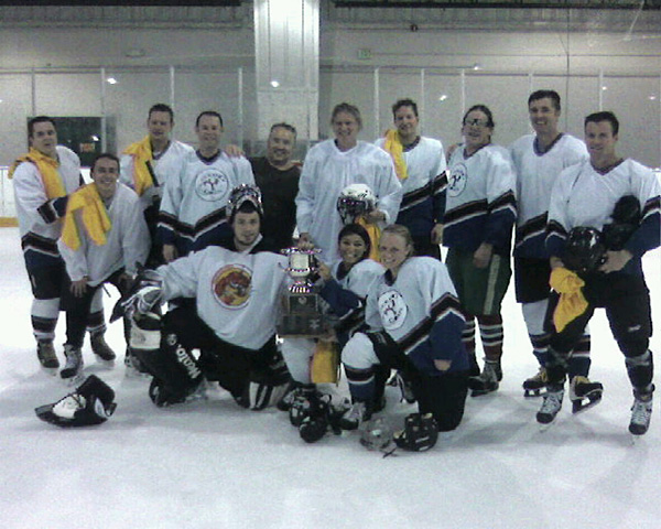 Pucking Goats win the Cup for the Spring 2008 season  