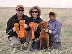 Vizsla Trip is a new AKC Senior Hunter