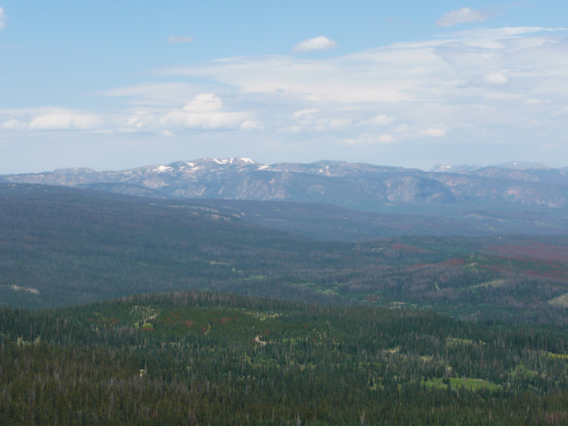 View from the top of Rabbit Ears - Steamboat Springs, Colorado
