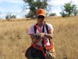 Mel demontrates how to put a bird to sleep